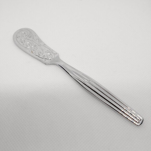 Sheffield England Chromium Plated Cheese/Butter Spreader Knife - Picture 1 of 9